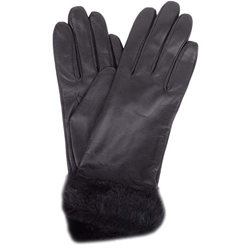 Guantes de invierno de cuero aislantes y cortavientos SNUGRUGS