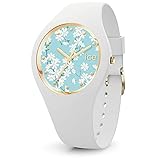 Ice-Watch Damenuhr Ice Flower M Weiß/Sakura 019202