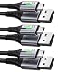 INIU USB-C-Kabel 3er Set mit 2m, 2m und 0,5m