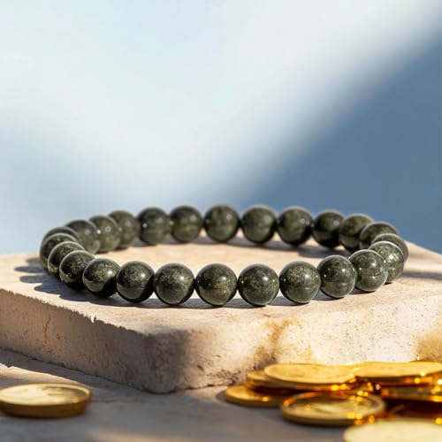 Image of Stone Bracelet for Men & Women | Natural Crystal for Wealth | Protection | Confidence & Success | Adjustable Healing Bracelet for Meditation | Reiki & Spiritual Energy
