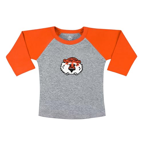 College Baby NCAA Infant and Toddler Baseball Shirt Raglan 3/4 Length Sleeve