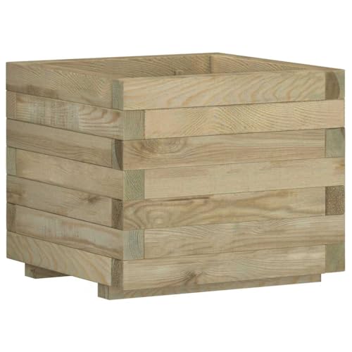 vidaXL Holz Hochbeet 50x50cm Pflanzkübel Blumenkasten Blumentopf Blumenkübel