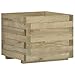 vidaXL Holz Hochbeet 50x50cm Pflanzkübel Blumenkasten Blumentopf Blumenkübel