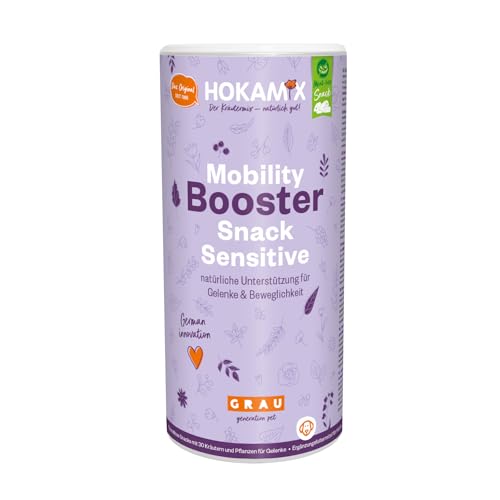 Grau – l’Original – Hokamix Mobility Snack Veggie, Lot de 1 (1 x 800 g), Aliment complémentaire pour Chiens