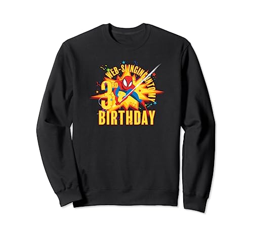 Sweat Spider-Man 3 ans pull Marvel pour anniversaire enfant