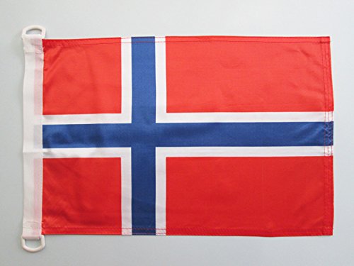 AZ FLAG Pavillon Nautique Norvège, 45cm x 30cm