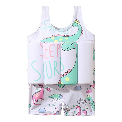 Image of Kids Boys Girls Floatation Swimsuit with Adjustable Buoyancy Baby Float Suit Swim Vest One Piece Swimwear Bathing Suit