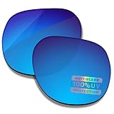Bowyer Polarized, lenti di ricambio da donna per occhiali da sole Ray-Ban RB4312 57 mm, blu a specchio