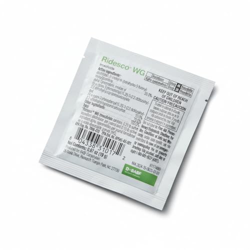 Image of BASF Ridesco WG Rapid Response Insecticide, Two Powerful Active Ingredient Quick Release Insect Killer for Indoor or Outdoor Applications, 19 Gram Single Use Sachet