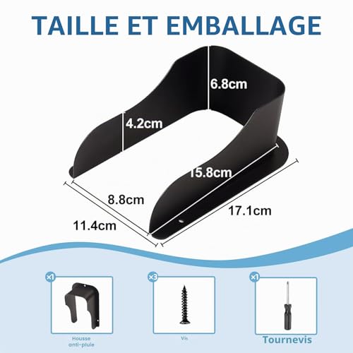 Sonnette vidéo protection étanche interphone et boîtier serrure à code - 7