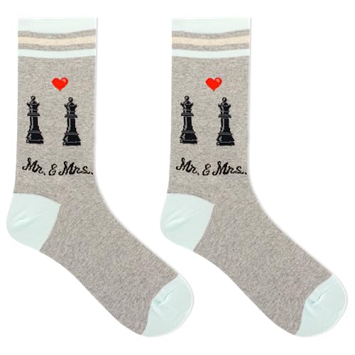 Image of Hot Sox Women's Novelty Geometric Pattern Crew