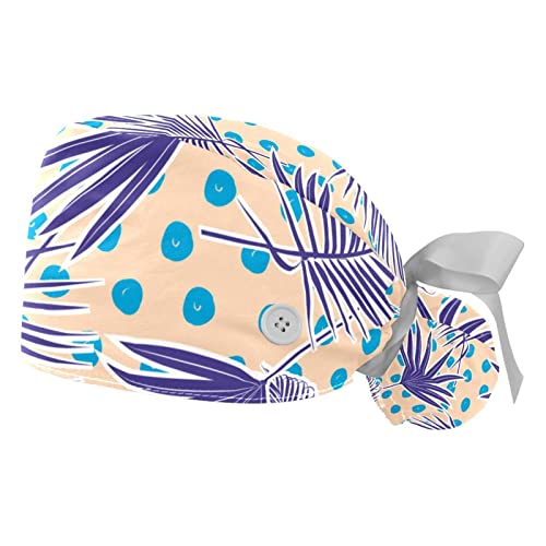 Chapeaux bouffants avec bandeau anti-transpiration ajustable JDEZ