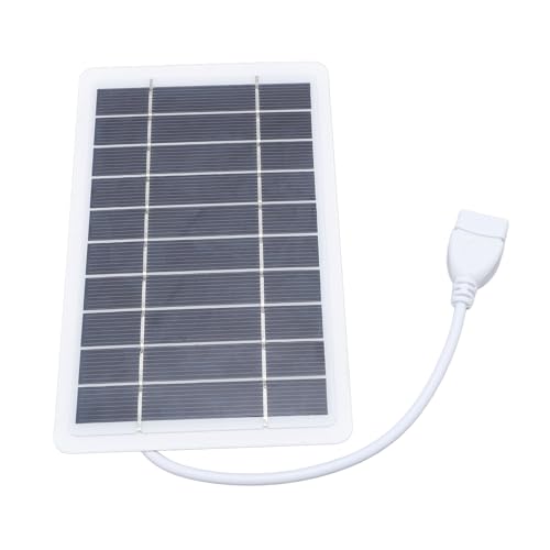 Panel solar portátil con banco de energía y dos salidas USB miniatura 6