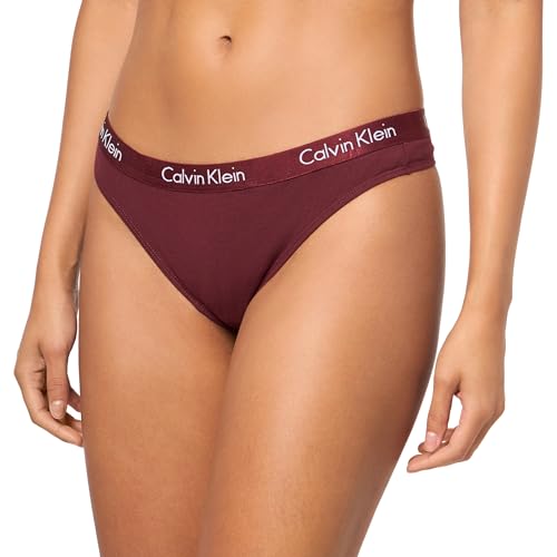Image of Calvin Klein Women's Motive Cotton Multipack Thong Panty
