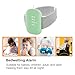 TENQIU Bed Wetting Alarm for Kids, USB Rechargeable, Pee Alarms with Loud Sound & Strong Vibration, Potty Training for Children,Green