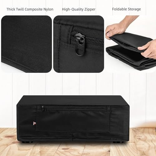 Funda de nailon para receptor transpirable con cubierta a prueba de polvo para cine en casa 5