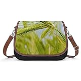 Mode & Unique : le sac besace femme est équipé d'une bandoulière réglable, le rabat est imprimé avec des motifs exquis, avec des couleurs vives et un style individuel.