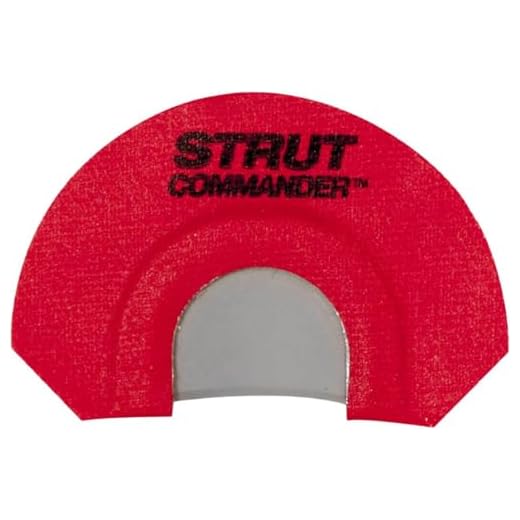STRUT COMMANDER Turkey Mouth Call | Must Have Hunting Accessory | Turkey Hunting Reed Realistic Sound Mouth Call, Cayenne Call