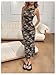 GORGLITTER Women's Camo Maxi Bodycon Dress Camouflage Outfits Birthday Going Out Sleeveless Tank Dresses Brunch Outfits Army Green Large