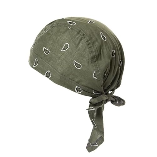 EMMEBi bandana baby kinder mädchen baumwolle (Olivgrün)