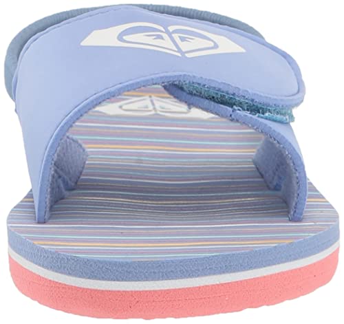 Image of Roxy Girl's TW Finn Sling Back Flip Flop Sandal Sandal, NAVY DREAM, 7 M M US Toddler