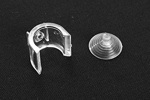 25mm Chrome Tube|Pipe Clothes Garment Dress Hanging Rail Dry Cleaners Wardrobe (Glass Shelf Support)