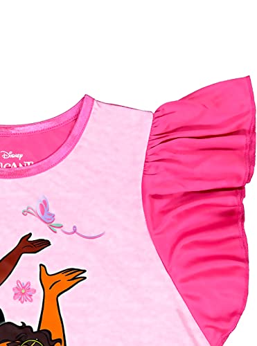 Disney Girls' Encanto Nightgown, Maribel Size 10 Pink3