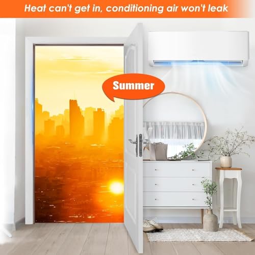 Image of Door Weather Strip Draught Excluder for Doors Self Adhesive Foam Draft Excluder for Windows Door Insulation Strip Weather Stripping Door Seal Strip, Epdm, Foam, Rubber (Brown)