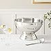 Winco SPB-35 Stainless Steel Punch Bowl with Handles, 3.5-Gallon, Medium