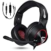 NUBWO Gaming Headset Stereo Xbox een PS4 Headset Bedraad PC Gaming Headset met Noise Canceling Mic, Over Ear…