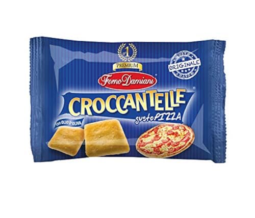 Forno Damiani Aperitivo de Pan Pizza - Paquete de 25 x 40 gr - Total: 1000 gr