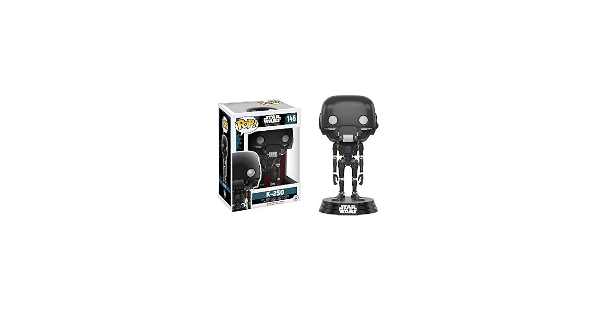 FunkoPop！146 K-2SO Funko POP! Star Wars ROGUE ONE #146 K-2SO Vinyl Bobble Head