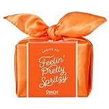 Pinch Provisions Cocktail Kit, Orange, Includes 11 Bartending & Mixology Essentials, Furoshiki Wrapped Bow Box Gift, Perfect for Dinner Parties, Favors, or Birthdays (Feelin' Pretty Spritzy)
