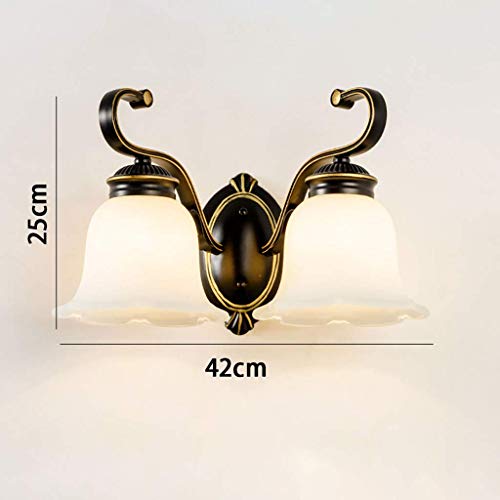 Lámpara de pared retro estilo medio para dormitorio, pasillo y sala de estar 6