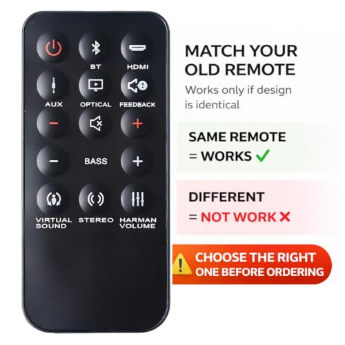 Image of Home Theatre Remote (JBL SB250 - Home Theatre Remote)