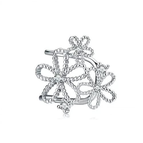Bijoux argent femme fleur de cristal cadeau idéal anniversaire pour elle boîte écrin