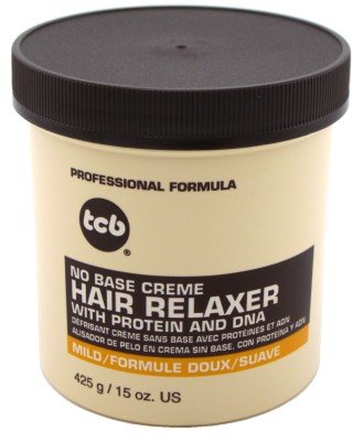 Tcb Hair Relaxer No Base Creme 15oz. Mild Jar (3 Pack)