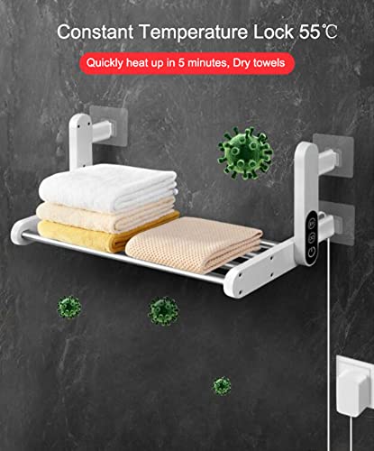 Calentadores de toallas con temporizador regulable y radiadores de baño sin obras 5