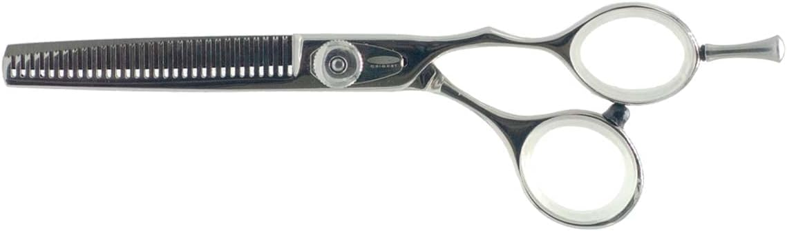 Cricket Logo Gold Series Pro Hair Cutting Scissors, 5.75" - Hair Scissors for Professionals & Barber, Convex Edge Blade, Forged Stainless Steel, Adjustable Tension, Ergonomic Grip