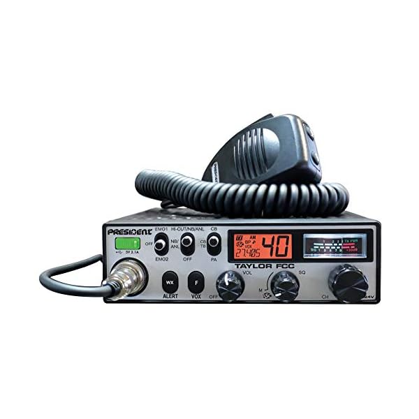 President Taylor FCC 12/24V CB Radio