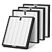 CHIVALZ 4 Pack HY4866 True HEPA Replacement Filters Compatible with MORENTO HY4866 Air Purifier, WESTHEY HY4866 Air Purifier and YIOU M1 Air Cleaner Purifier, Original Version
