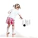 Kisangel Kids Bowling Game Set Plastic Toddler Bowling Toy with 10 Pins and 2 Balls for Indoor Outdoor Family Sports Interaction and Educational Play