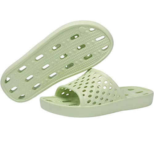 Image of WOTTE Shower Sandals Women Quick Drying Bath Slippers Non Slip Dorm Shoes