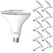 Sunco Lighting 10 PACK - PAR38 LED 13 WATT (120W Equivalent), 2700K Warm White, DIMMABLE, Indoor/Outdoor Lighting, 1050 Lumens, Flood Light Bulb UL & ENERGY STAR LISTED