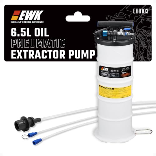 EWK 6.5L Pneumatic/Manual Oil Extractor, Oil Change Pump for...