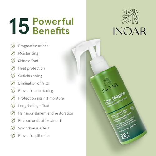 Inoar Liso Mágico Fluido Termoactivado 200 ml miniatura 4