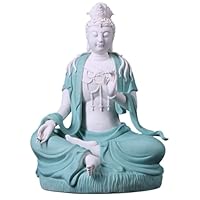 Amazon｜お釈迦様 仏像 12.2 インチ座仏置物装飾品瞑想座位ポーズ仏像