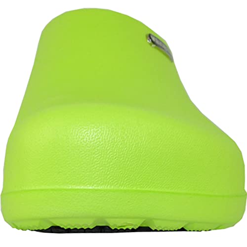 Vangelo Professional Slip Resistant Clog Men Work Shoe Nurse Shoe Chef Shoe Carlisle Lime Men Size 6 #TOP6