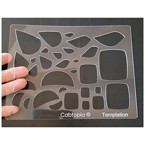 Cabtopia - 3 Lapidary Jewelry Design Templates"Strength","Temptation","Winsome" #TOP3
