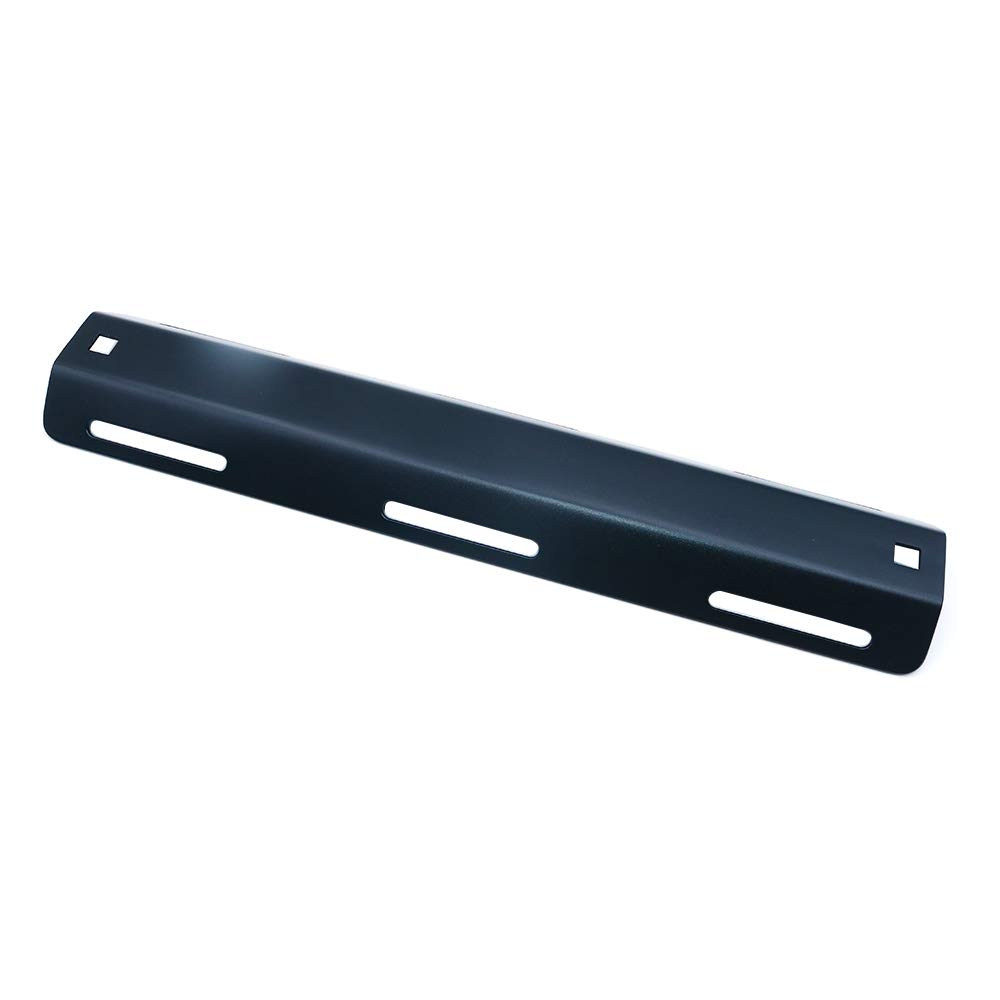 Namvo Rückplatte für Einzeltankadapter, Aluminiumlegierung, Einzeltank zum Tauchen mit Schrauben und Muttern für die BCD-Rückplatte zum Tauchen, Schwarz